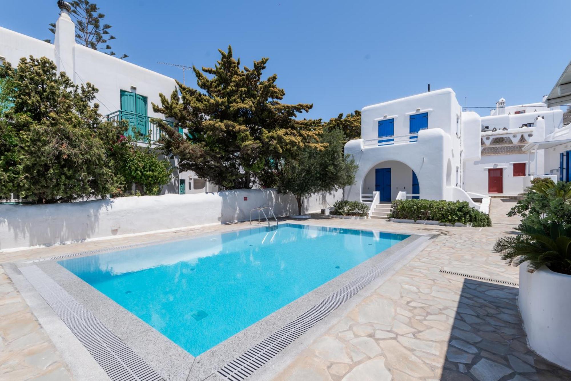 Olive Tree Mykonos Town Semi-Basement Apartment Екстериор снимка